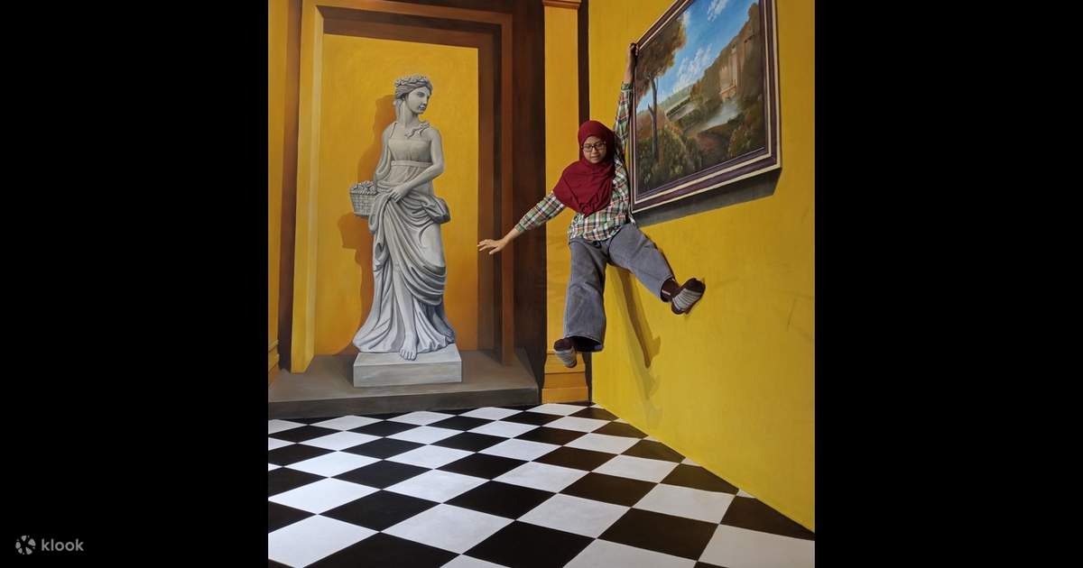 イリュージョン3Dアートミュージアム 入館チケット（クアラルンプール